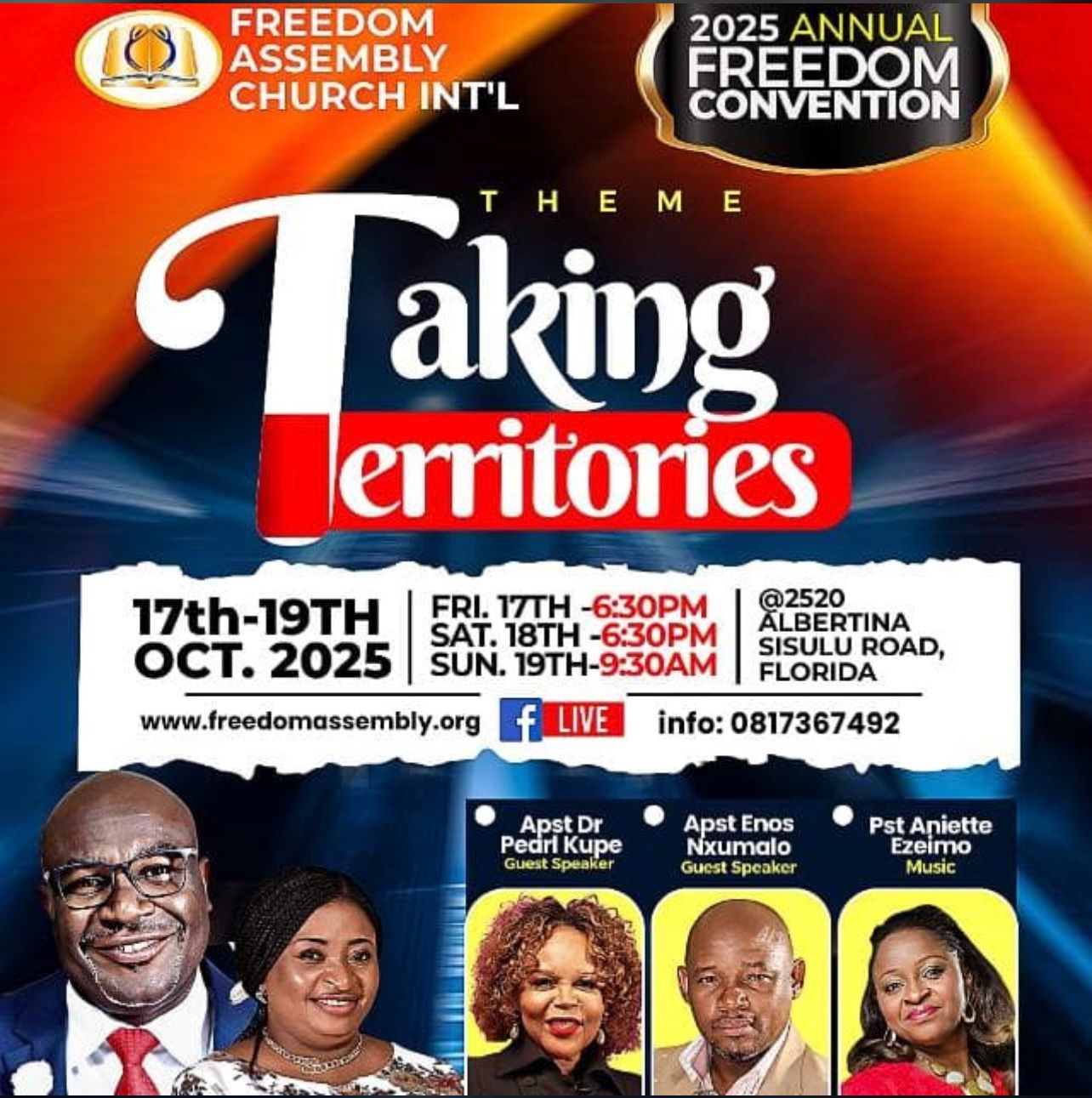 2025 Annual Freedom Convention